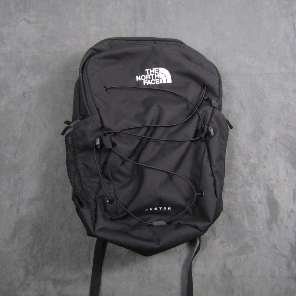 The North Face Jester Backpack Unisex OS Black FlexVent Bungee NF0A3VXF